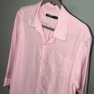 Lauren by RL striped night shirt. Size L